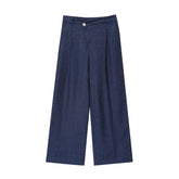 LIZAKOSHT  -  Solid Single Breasted Waistcoat Pants Set Women Fashion Sleeveless Tank Top Button Straight Trousers 2025 Lady Casual New Suit